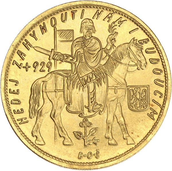 TCHÉCOSLOVAQUIE, 5 ducats or 1931