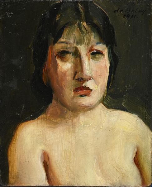 Pierre DE BELAY (1890-1947) "Hélène en buste" hsc shd datée 1931 16x13