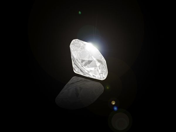 Diamant taille coussin ancienne de 4.58 cts, couleur I, pureté VS2