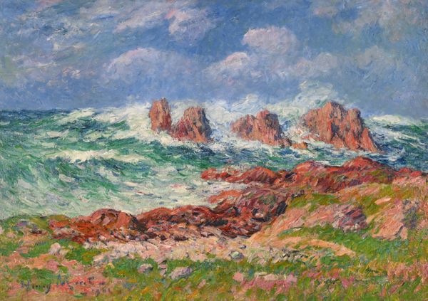 Henry MORET (1856-1913) "Ouessant 1902"