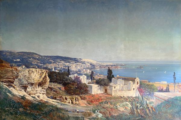 Maxime NOIRÉ (1861-1927) «Vue de la ville des hauteurs d’Alger»