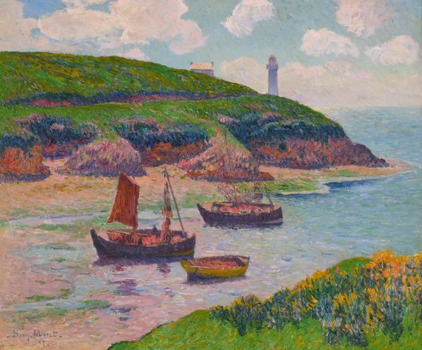 Henry MORET (1856-1913) "Doélan 1897, marée basse"