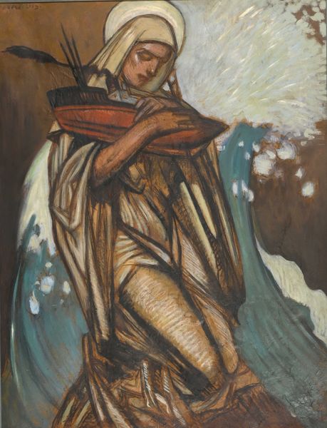 Jean Georges CORNELIUS (1880- 1963), "La protectrice des pêcheurs",