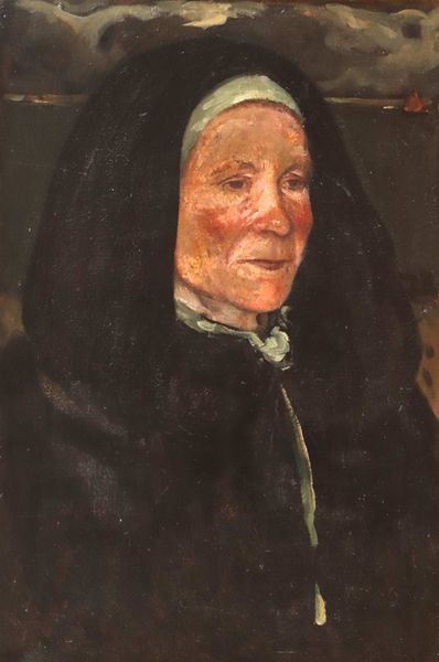 Charles COTTET (1863-1925) "Femme de l'Ile de Sein"